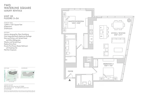 Floor plan Waterline 2: B8