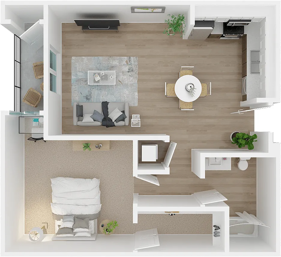 Floor plan Capeaux