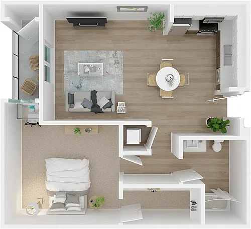 Floor plan Capeaux