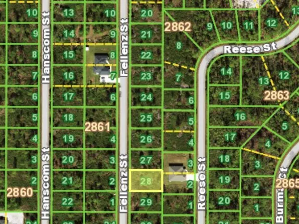 474 FELLENZ STREET LOT 28, PORT CHARLOTTE, FL 33953