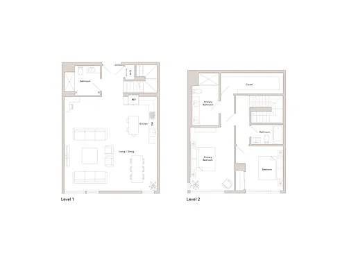 Floor plan B24 - Townhome