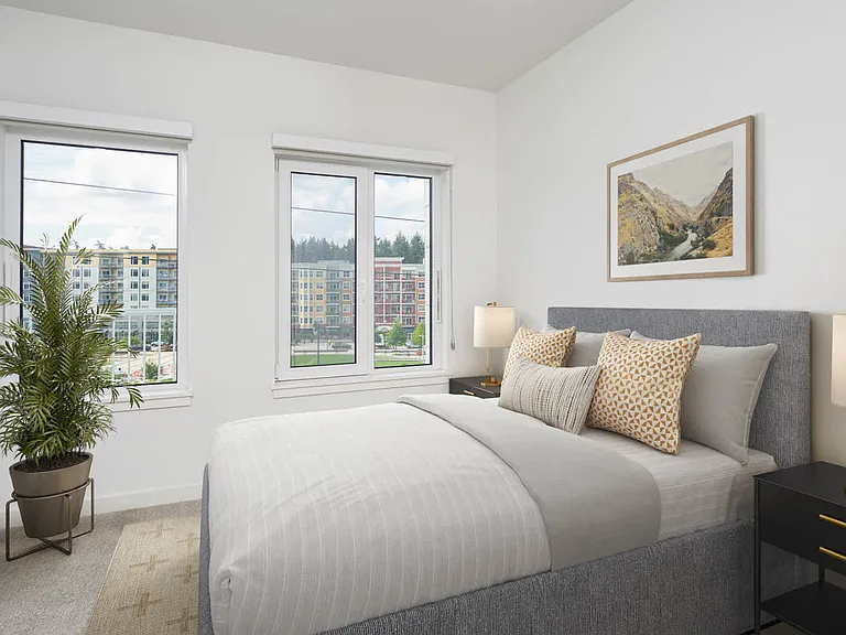 Carpeted Bedroom