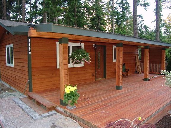 Nice Translucent Covered Deck