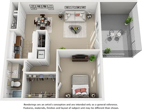 Floor plan Serenity