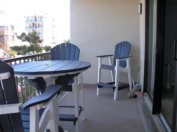 Balcony to beach
