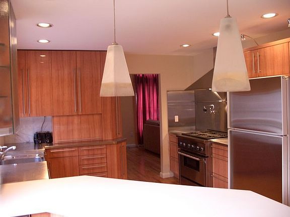 Kitchen with SS Appliances