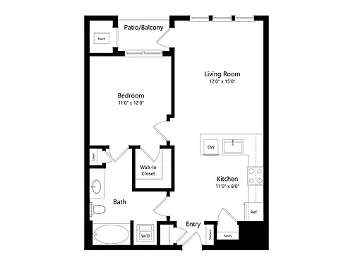 Floor plan A1