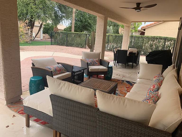 Patio seating