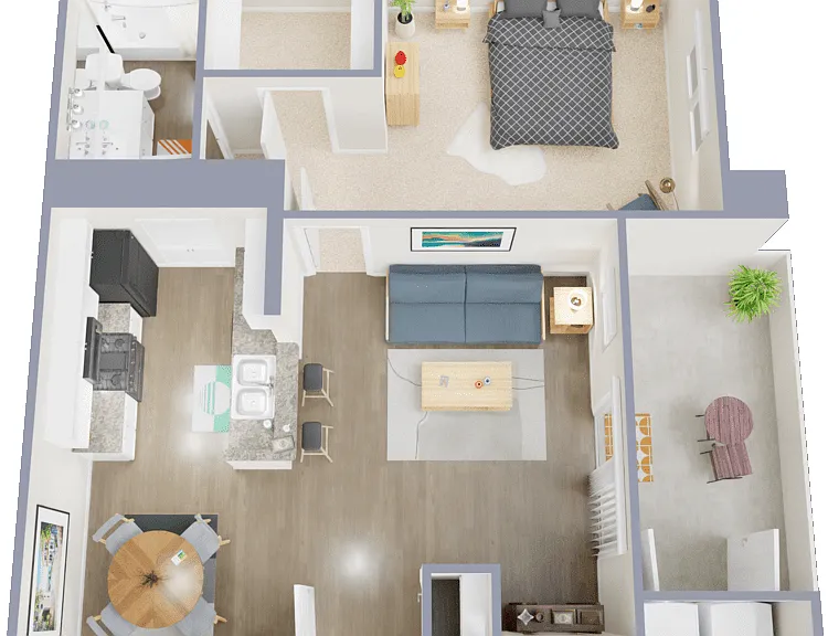 Plan Three Floorplan Diagram