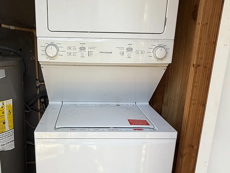 Stackable Washer and Dryer