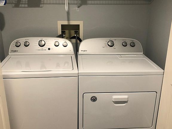 Recently purchase new washer & drier (inside unit)
