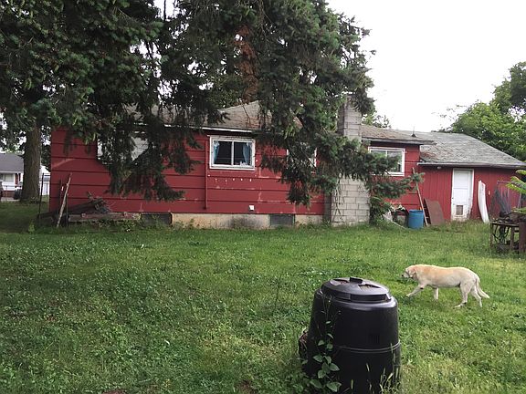 Large back yard