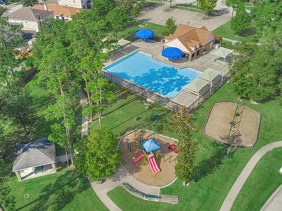 Enjoy living in a small established community with a an abundance of amenities right on your doorstep! The park has a pavilion for cooling off during the hot summer while hanging out at the park.