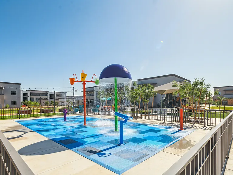 Splash Pad and Playground