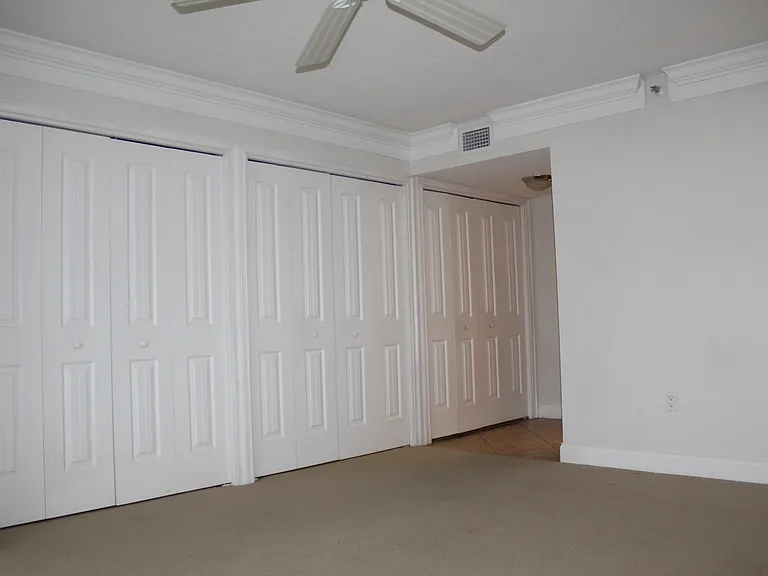 Master Bedroom Wall to Wall Closet Space