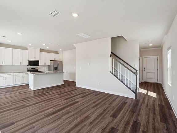 The open-concept floorplan makes hosting a breeze.
