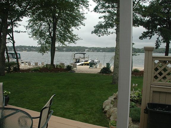 Sitting on the deck