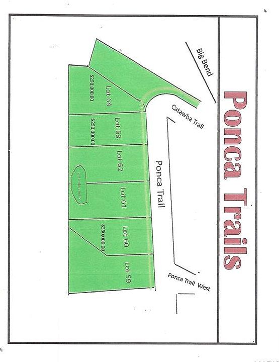2nd image of 56 Ponca Trl Lot 64
