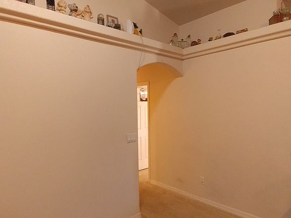 Living room looking towards hallway
