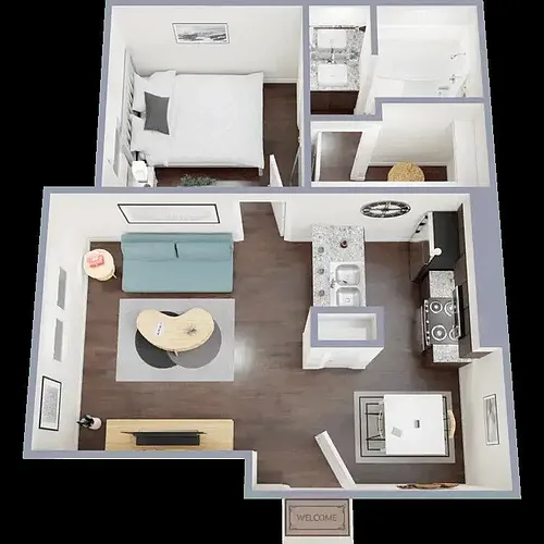 Floor plan A1