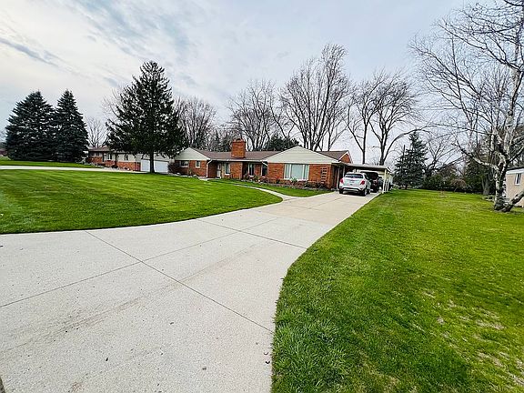 On right side - carport