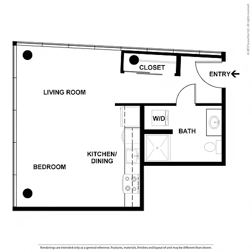 Floor plan Studio - A5