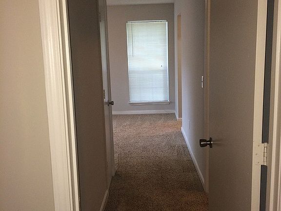 Hallway to a private master bedroom