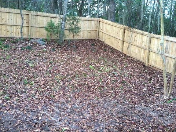 back yard