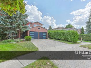 62 Pickett Cres, Richmond Hill, ON L4C9L3
