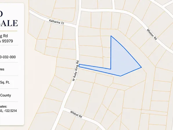 0 W Ruby King Rd, Stonyford, CA 95979