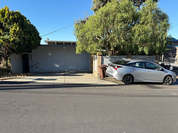 Off street parking where Prius is parked.