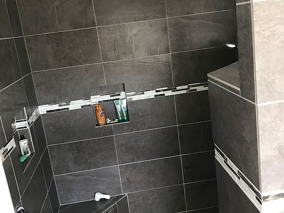 Master bath shower