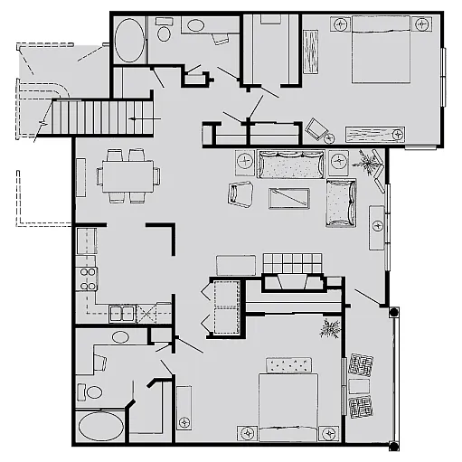 Floor plan G