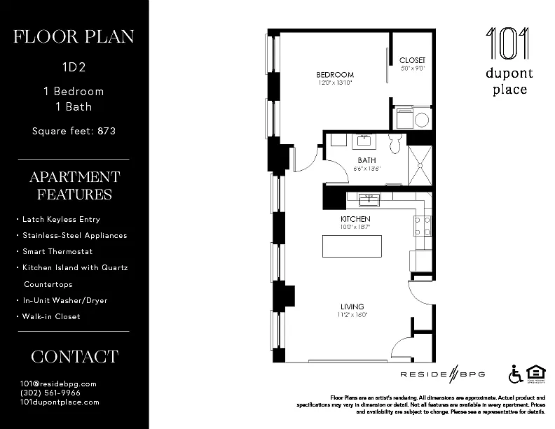 Floor plan 1D2