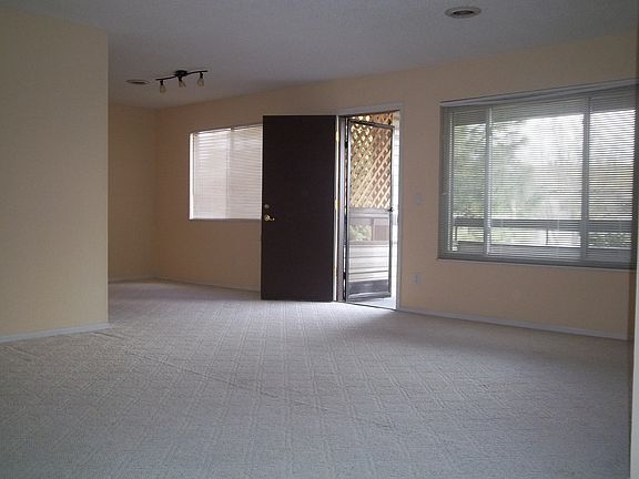Dining area and living room