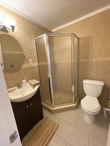 Floor plan 2BD 2BA with a Balcony