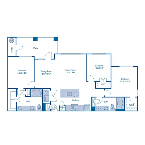Floor plan C2N