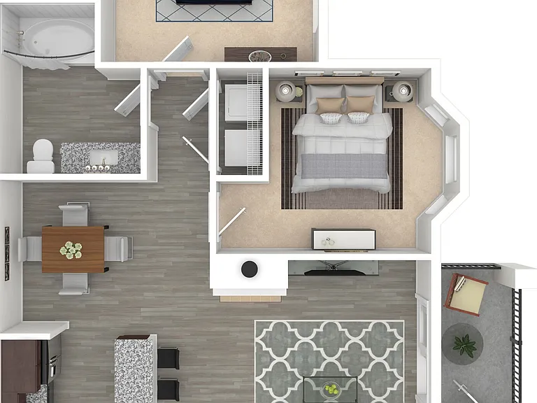 A6 floor plan Duo West Champions