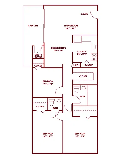 Floor plan C1