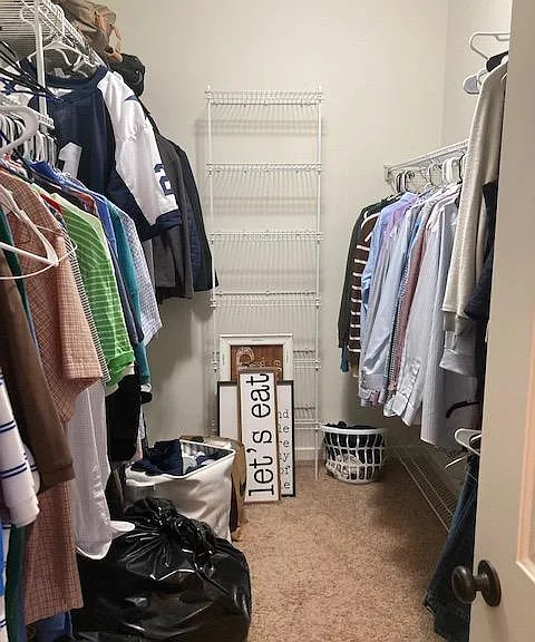Master closet