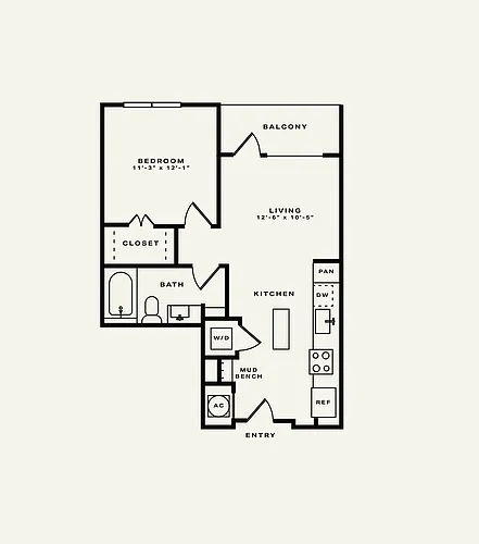 Floor plan A1