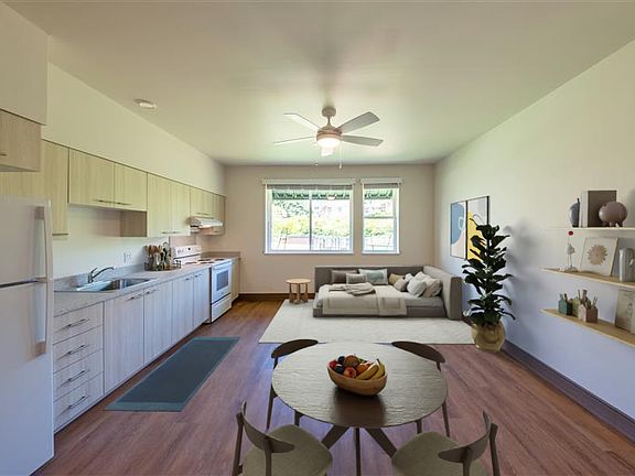 Spacious studio with open-concept design and modern finishes.