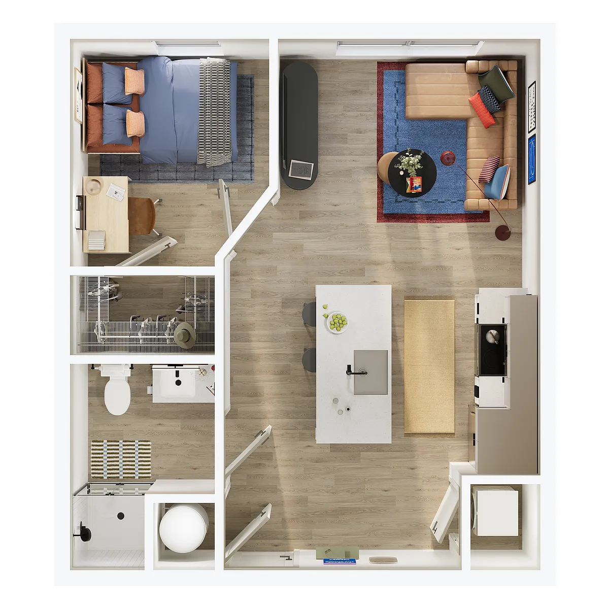 Floor plan B1