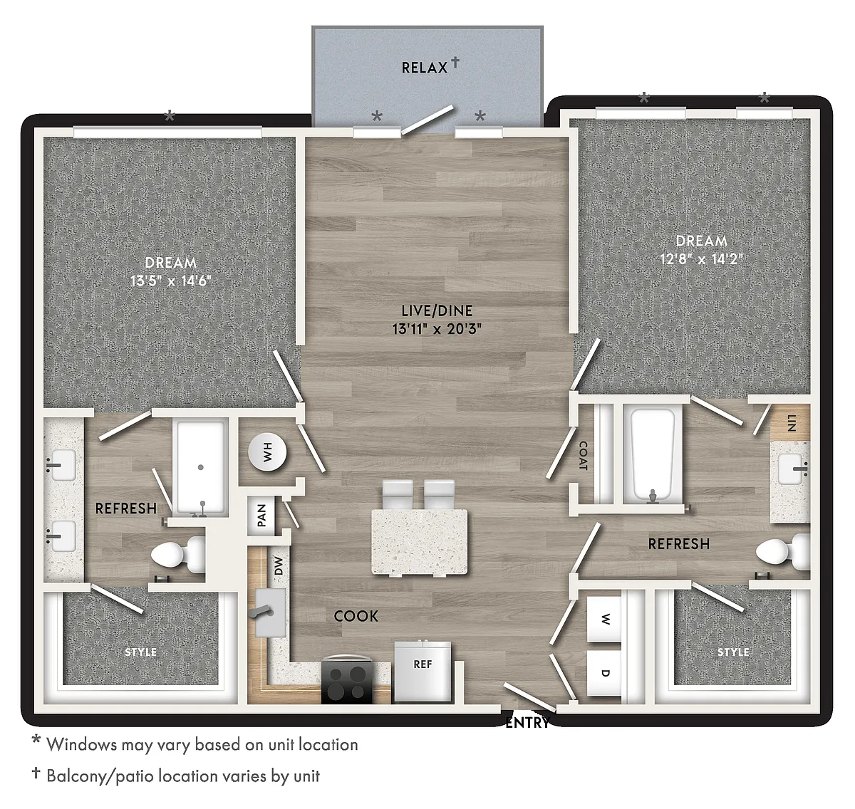 Floor plan B4