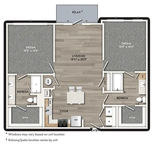 Floor plan B4