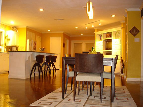 Kithchen are with lights