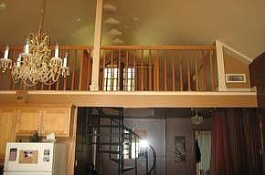 Loft (w/ sprial staircase)