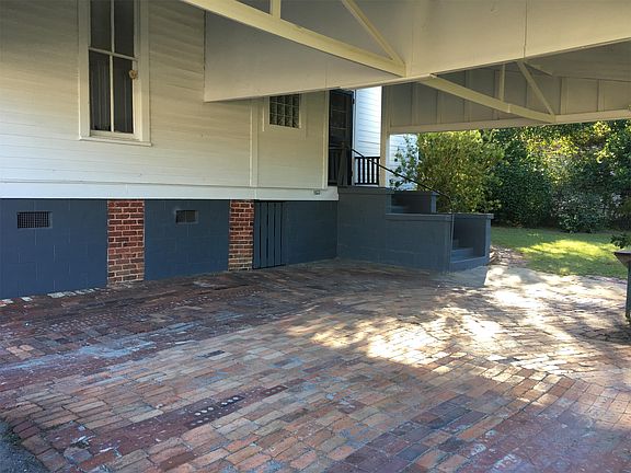 Carport area