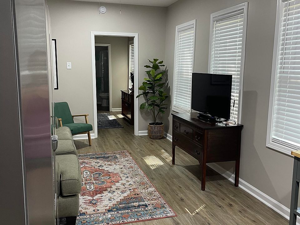 View of livingroom from kitchen sink