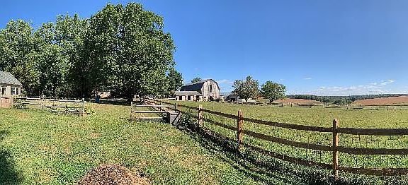 Panorama view of farm if enlarged